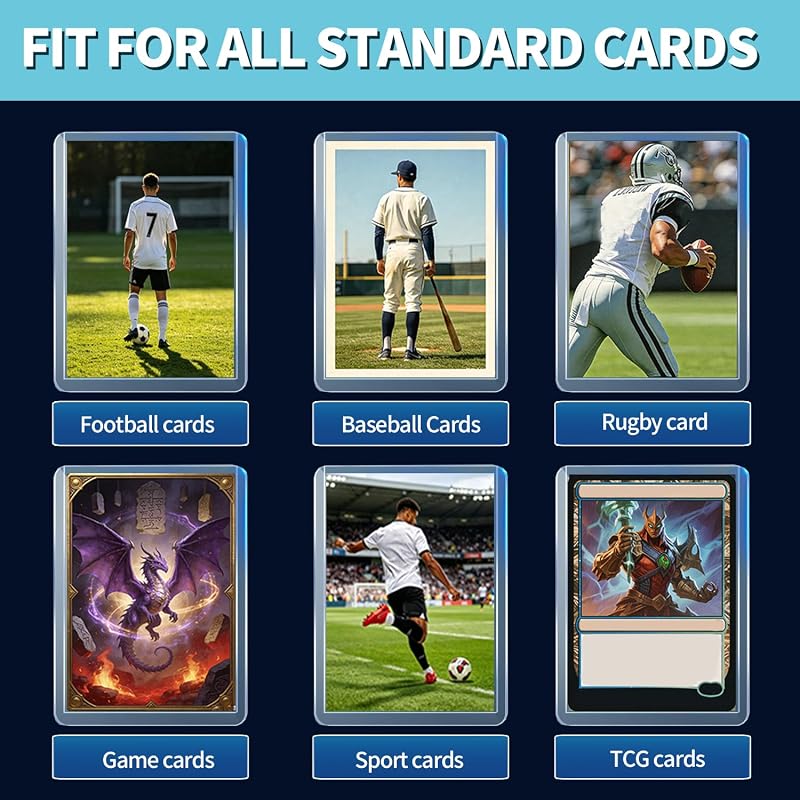 400 Card Sleeves Hard Plastic Top Loader & Sleeve Combo Set - 200硬 Sleeve + 200 Soft Sleeve, Variation: 200 cardsleeves