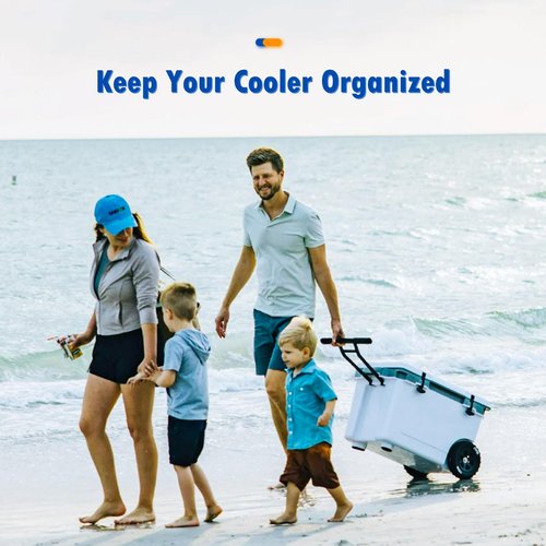 NIXOOT Cooler Basket for RTIC 52 & 72 Qt Ultra-Light Coolers, Heavy-Duty Ultra-Tough Cooler Basket Tray Insert Accessories for Organization