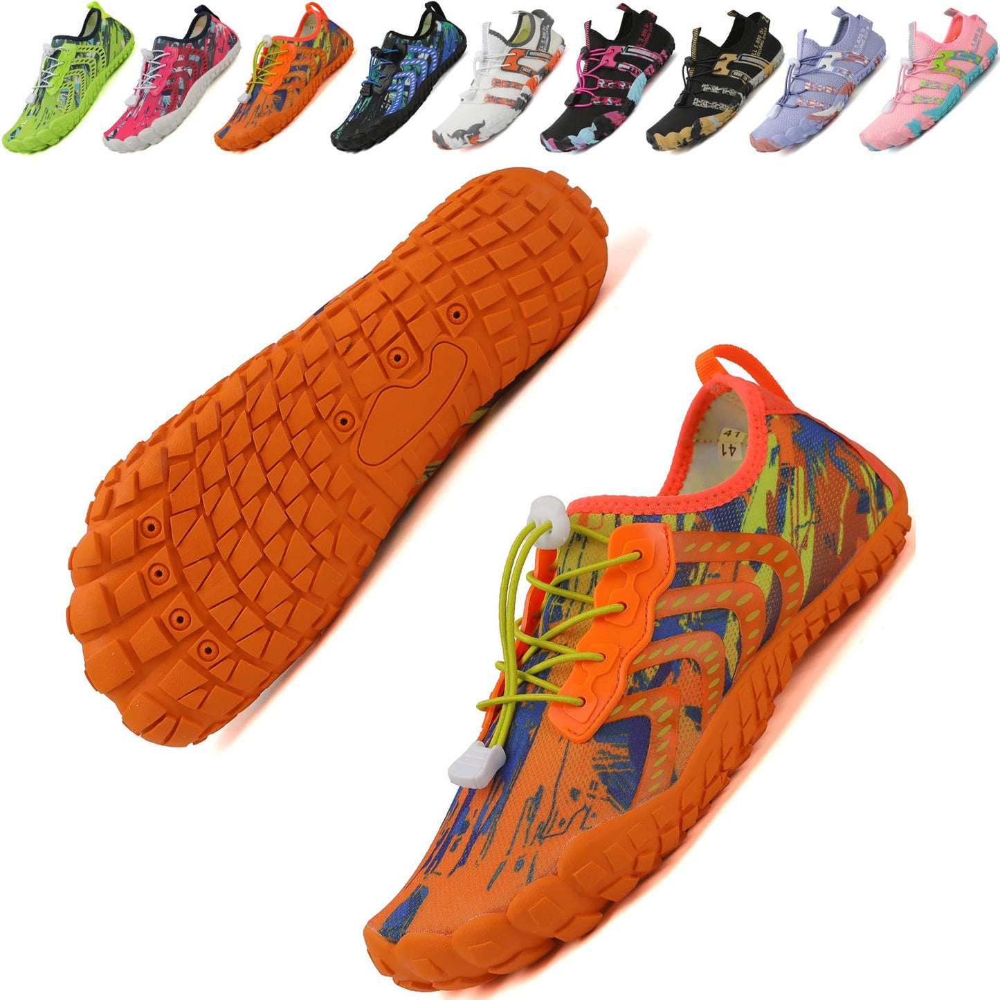 Water Shoes for Women Men Barefoot Shoes Mens Womens Beach Swim Shoes Quick-Dry Aqua River Pool