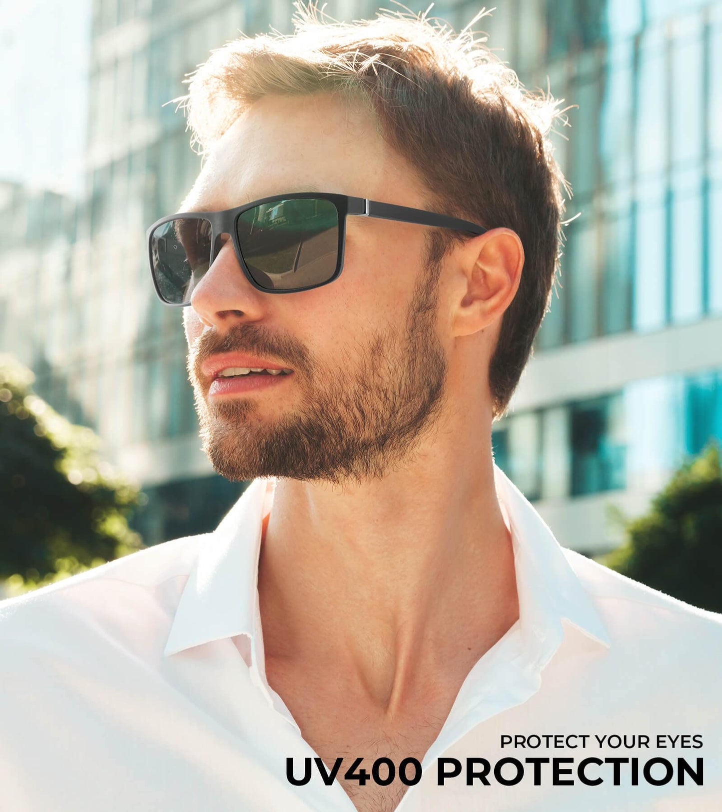 KALIYADI Polarized Mens Sun-Glasses Sunglasses-Men : Classic Sunglasses with UV Protection for Fishing Driving Golf