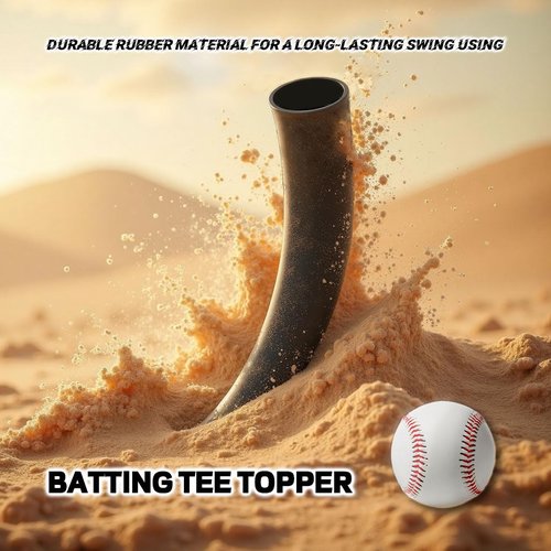 UbiCoSptJoy Baseball Tee Topper for Baseball Practice Training Hitting, Batting Tee Rubber Top Replacement, Ball Rest Cup