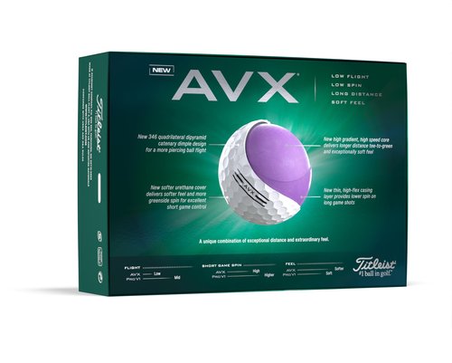 Titleist AVX, White (One Dozen)