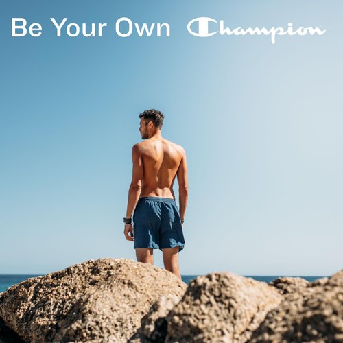 Champion Rash Guard for Men Short Sleeve, Mens Swim Shirt, Sun Shirt UPF+ 50 UV Protection, SPF Quick Drying Rashguard Light Grey