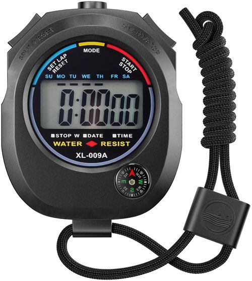 KingL Digital Stopwatch Timer - Interval Timer with Large Display.