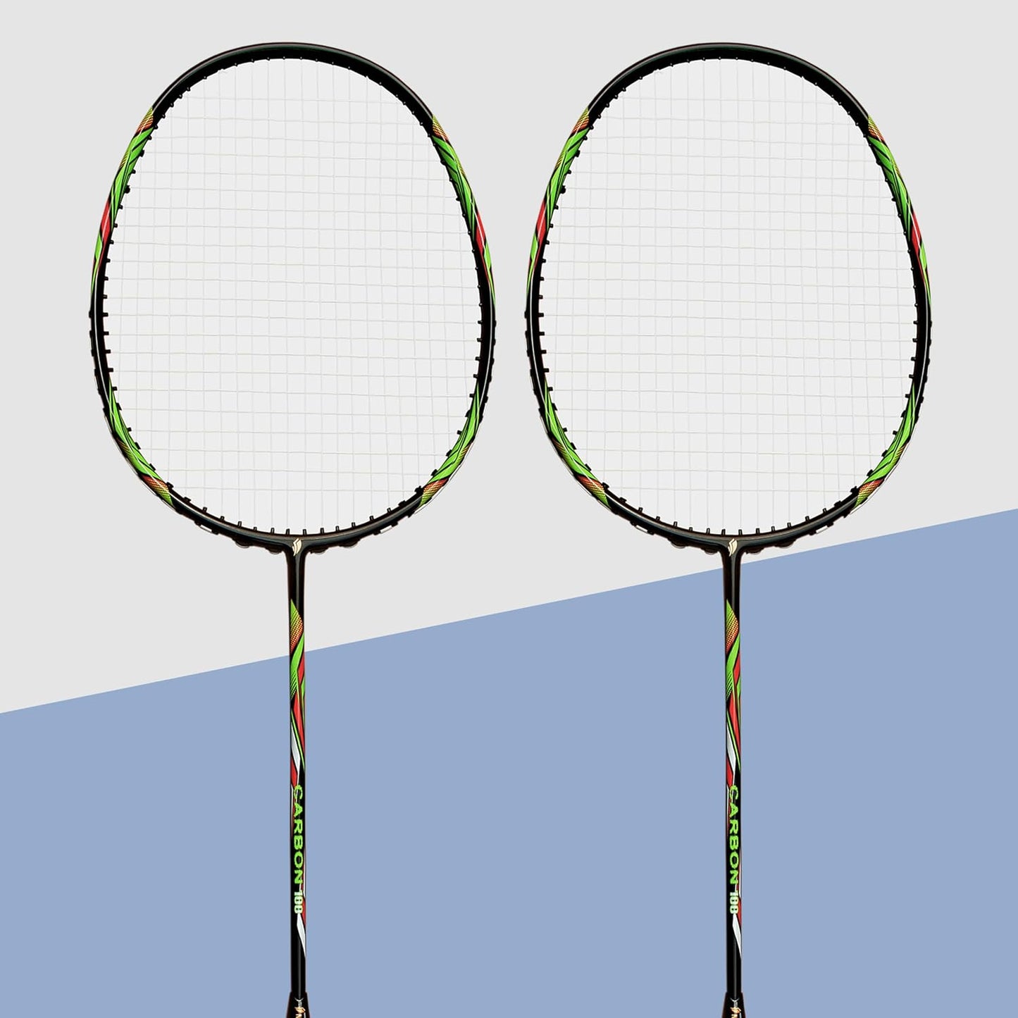 2 Pcs Professional Badminton Rackets Full Carbon Fiber Badminton Racquet