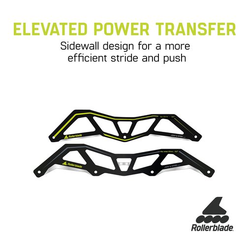 Rollerblade Rival 12.8" Frame 3x125mm, 1 Pair