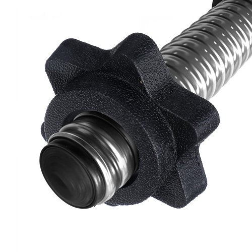 4PCS Dumbbell Collars 1" Barbell Collar Clamps Hex Nut Barbell Clips for Dumbbells, Spinlock Weight Bar Clamps for 1 Inch Standard Barbells Bars Sports Weight Lifting Fitness for Bars at Home or Gym