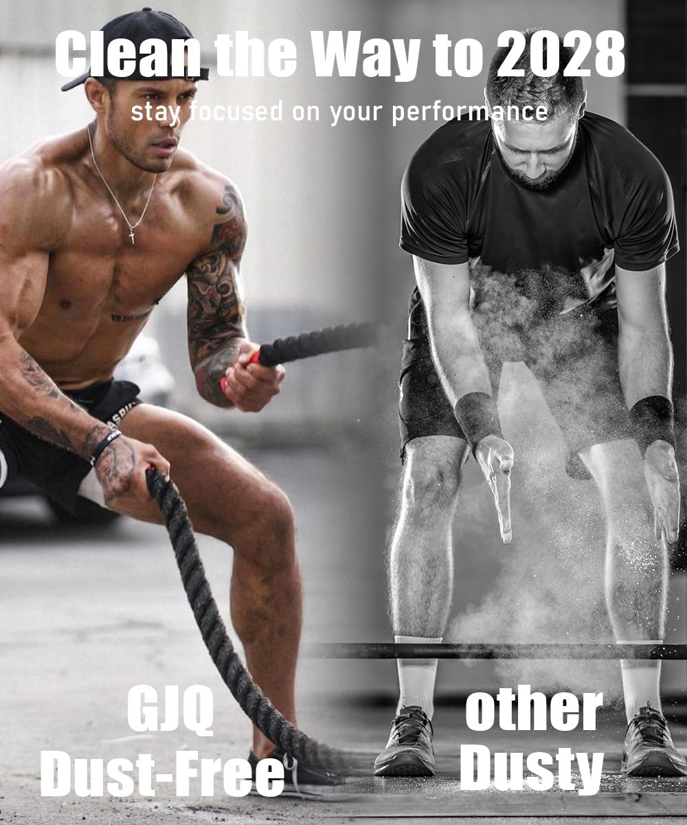 GJQ Liquid Chalk Mess-Free Gym Chalk 7’s Quick-Drying for Weightlifting, Gymnastics, Rock Climbing, Pole Dancing Sweat Resistant and Long Lasting for Stronger Hand