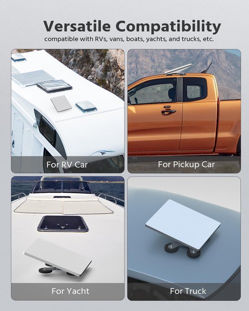 ROZOER for Starlink Mini Magnetic Mount, 24 Pcs 52N Magnets for Starlink Mini Car Mount for RVs, Vans, Boats, Yachts, and Trucks