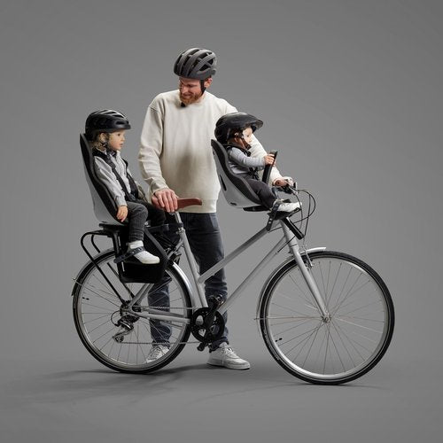 Thule Yepp Nexxt 2 Mini - Front Mounted Child Bike seat - Lightweight & Breathable seat - Adjustable footrests & footstraps - Fast Mount System - 5 Point Harness System - Magnetic childproof Buckle