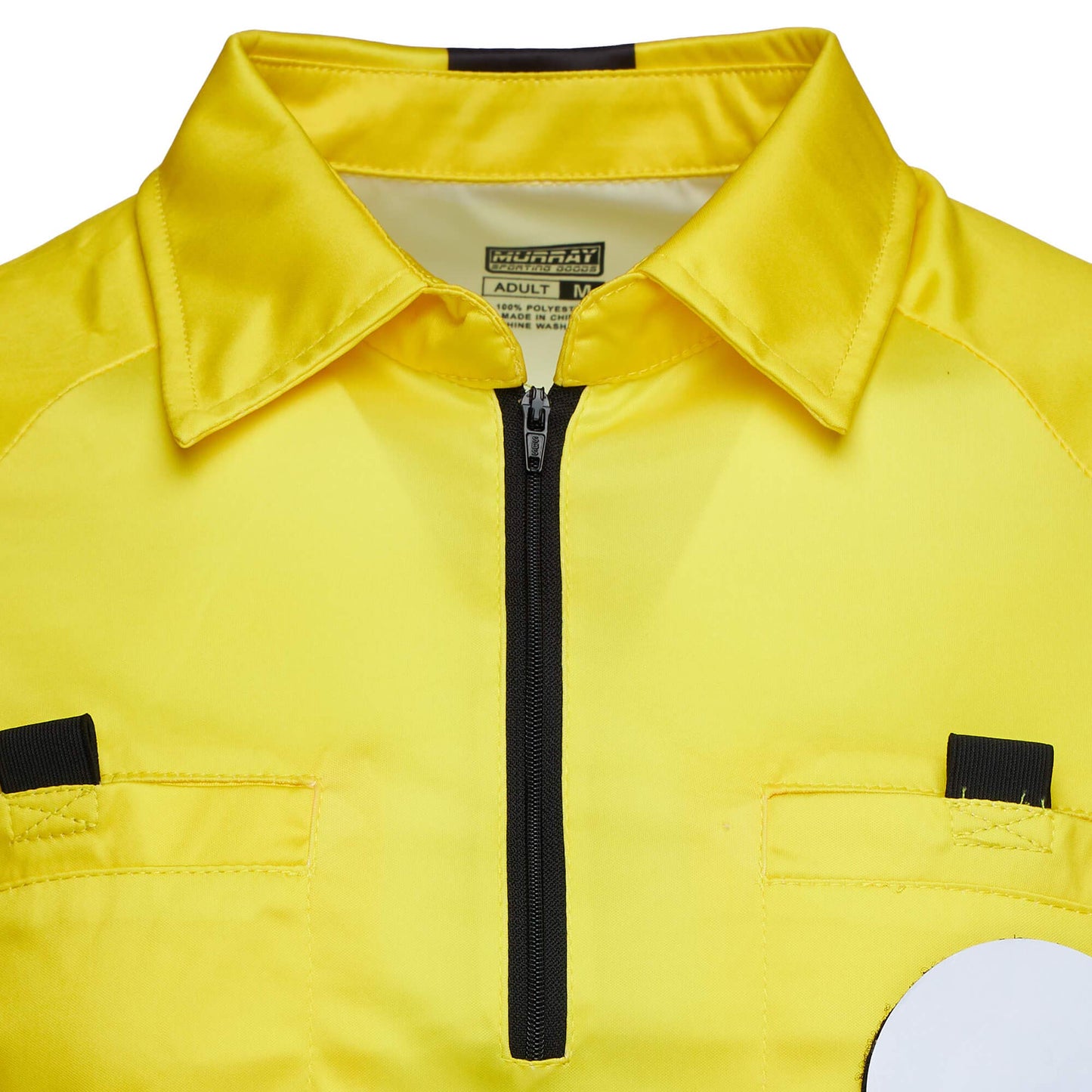 Murray Sporting Goods Yellow Soccer Referee Jersey | Men’s Official Pro Soccer Referee Shirt - Short Sleeve