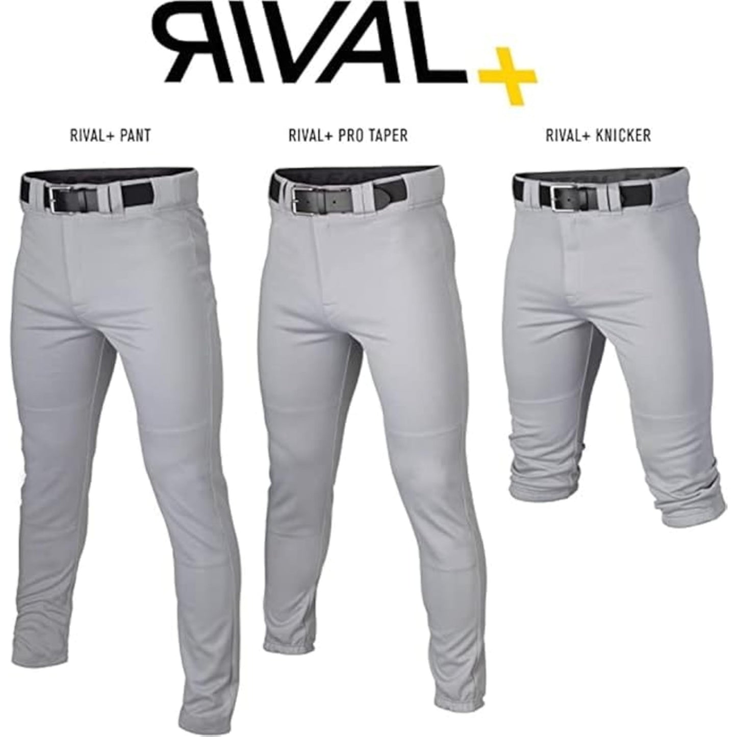 Easton | RIVAL+ Baseball Pant | Grey | Youth | Medium