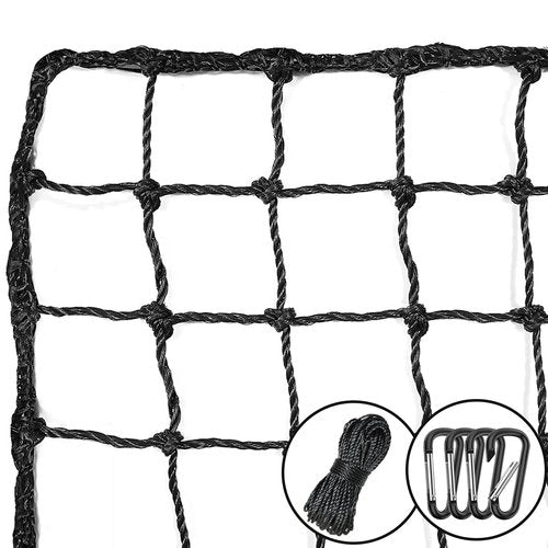 AOLIGEIJS Baseball Softball Backstop Nets,Sports Net,Sports Netting Barrier,Sports Netting for Backyard,Twisted Knotted PE Net