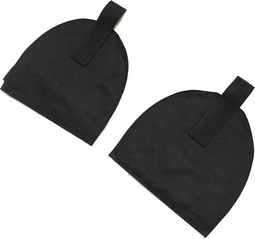 septacgears Airsoft Paintball Tactical Molle Shoulder Pads Molle Outer Guards Shoulder Protector Pads Nylon Set Black
