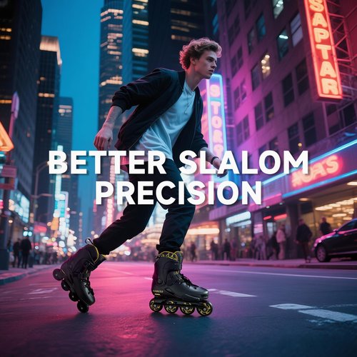 FLYDAZZLE Inline Skates for Men Urban - Freeride Slalom City Street Skating, Hard Boot ABEC-9 Bearing Ankle Support, Bonus Insoles Laces