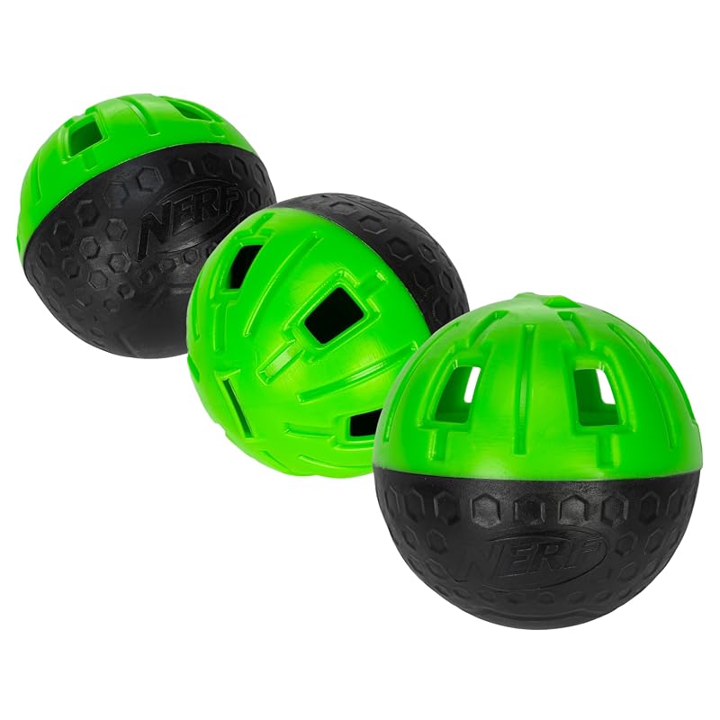 Nerf Vortex Ultra Curve Baseballs - 3 Pack with Built-In Whistles