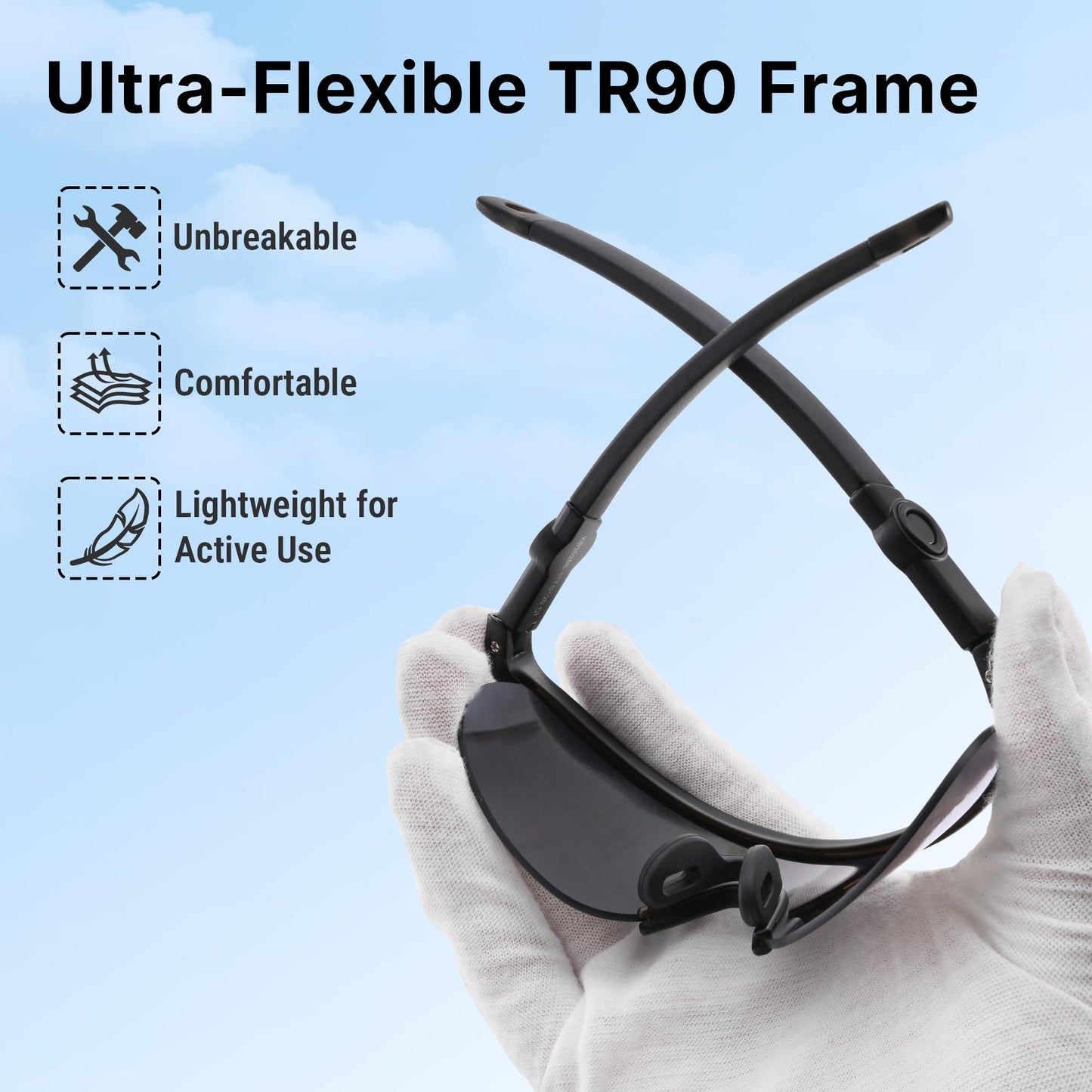 Pro Acme Kids Youth Baseball Flexible TR90 Sunglasses Boys Girls Sports