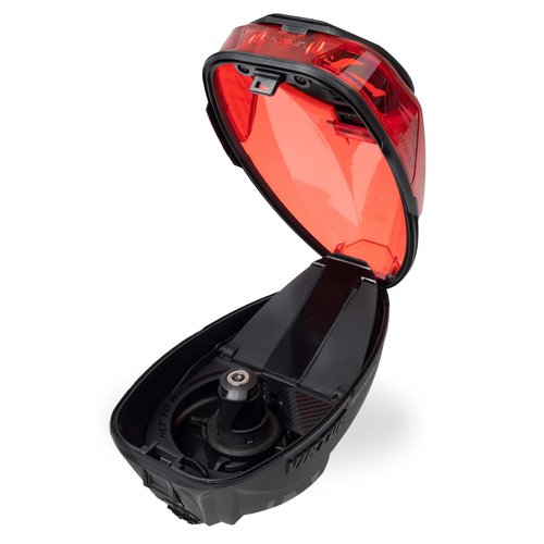VIRTUE Spire V - Spire 5 - Paintball Loader - Paintball Hopper – 230 Round Capacity - CrownSF III Speed Feed & Rain Lid - Dust Crystal Limited Edition (Red Black)