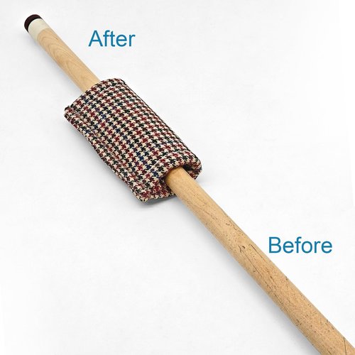 MoyanSuper 2 - Pack Billiard Cue Slicker - Pool Cue Shaft Cleaner Snooker Cleaning Cloth