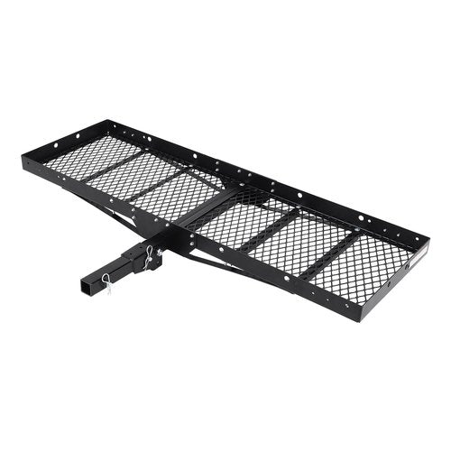 750 Lbs Capacity Hitch Mount Cargo Carrier Basket - Heavy-Duty Cargo Baskets, 60" x 19" x 6" Cargo Rack Rear Luggage Basket for Car and SUV