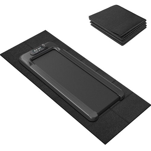 Treadmill Mat,68" x 24",4mm Thickness Exercise Equipment Mat for Carpet Hardwood Floors, Compatible with Walking Pad,Spin Bike,Elliptical Trainer,Rowing Machine