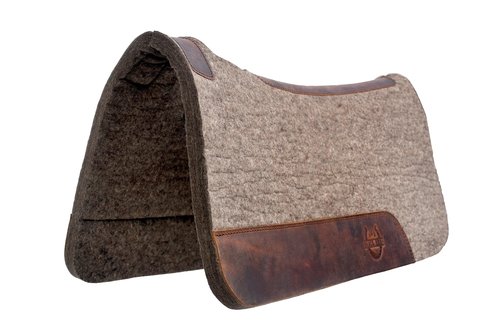 BLACK HOOF Steam Pressed Merino Wool Felt Contoured Pad 3/4 Inch Thick