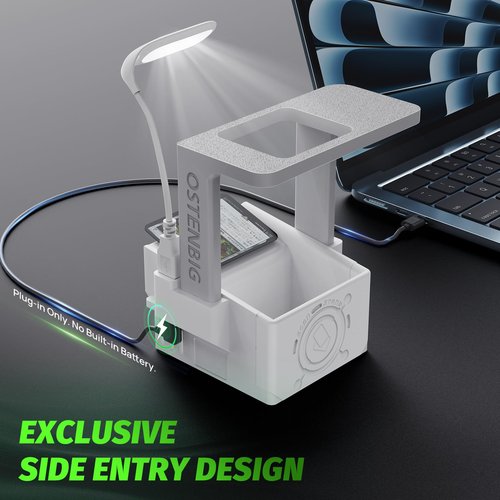 Card Scanner Pro for Trading Cards – MTG Card Scanner Stand with LED Light and Magnetic Base, Quickly Scan and Price Check Unsleeved Collectible Cards, Only Compatible with ManaBox App