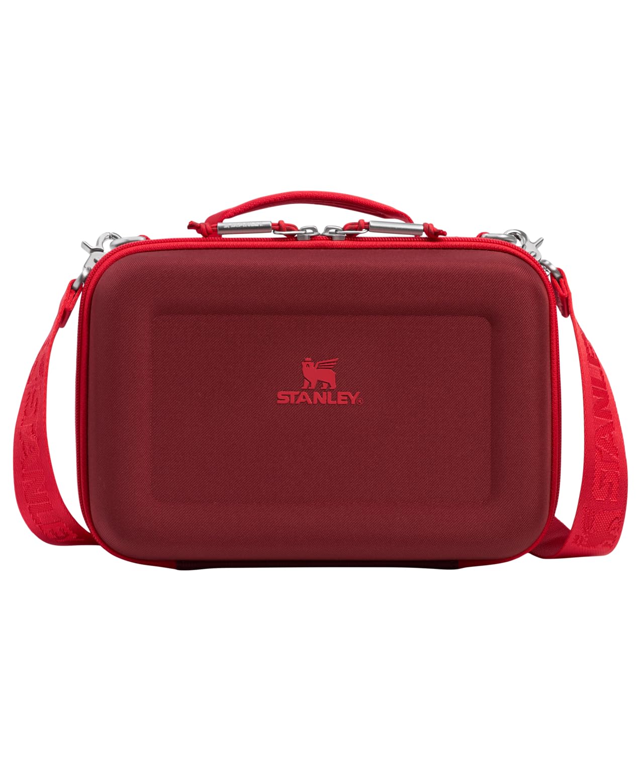 STANLEY All Day Mini Lunch Box | 4.2-quart | EVA Insulated Lunch Bag | Crush Resistant | Adjustable Strap | BPA-Free | Cranberry