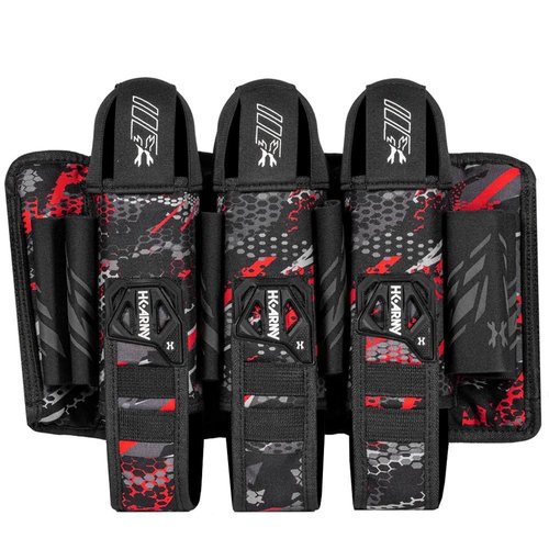 HK Army 3+2 Eject Paintball Harness Pod Pack - Scorch