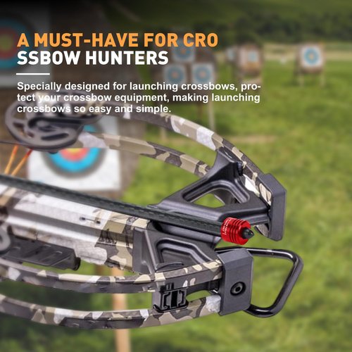 LWANO Crossbow Bolt Decocking Head Compatible with Most Bolts (2 Pack) (Red)