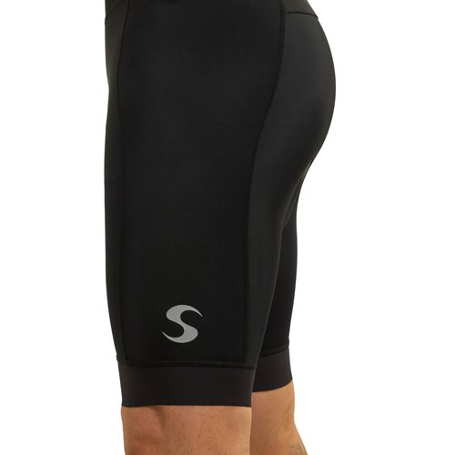Synergy Triathlon Tri Suit - Men's Race Sleeveless Trisuit (Black/Ink, Large)