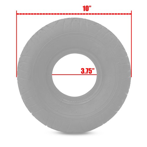 FatBoy Mini BMX Tire (Red/Black Wall)