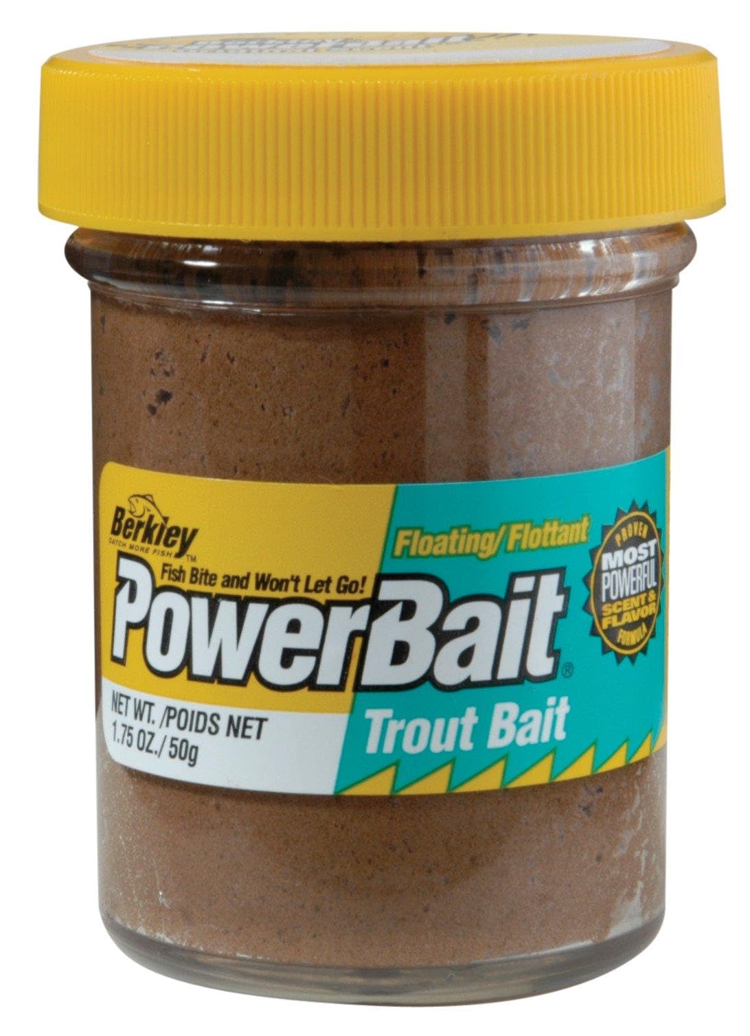 Berkley PowerBait Trout Bait,Chartreuse,13/4 oz, One Size