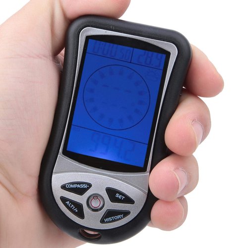 CUYT Altitude Gauge, Ideal and Simple Electronic Altitude Meter Wide for Outdoor Enthusiasts for Outdoor Activities