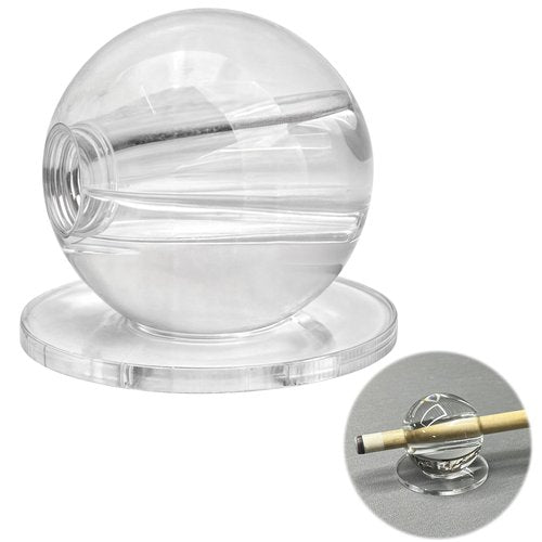 Billiards Training Aids, Stroke Trainer, Transparent Billiard Ball Stroke Billiards Artifact Accessories Multifunction for Pool Table, Angle Aiming Practice Tool for Exerciser Beginners Snooker (1Pc)