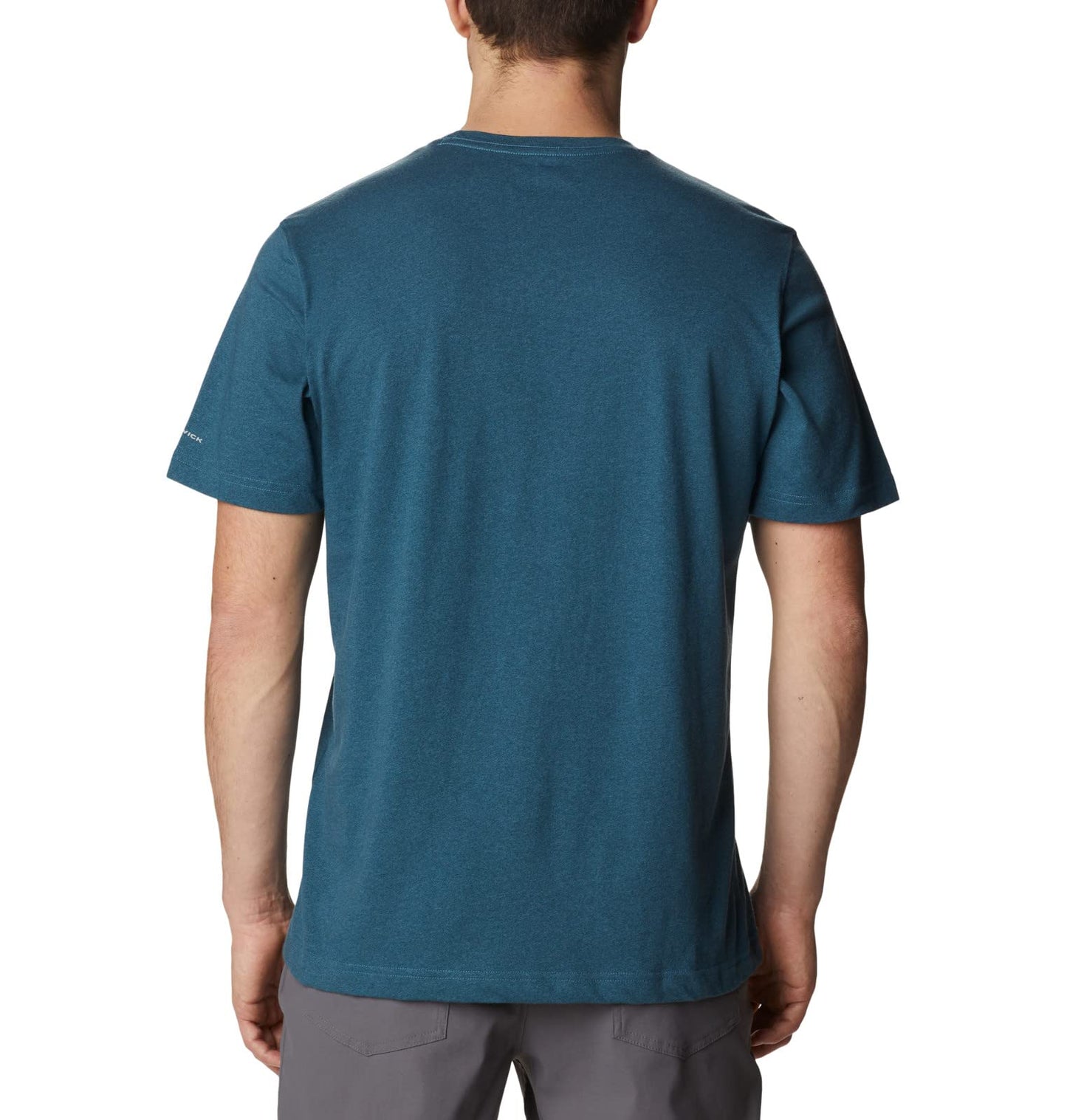 Columbia Men's Thistletown Hills Short Sleeve, Night Wave Heather, Large