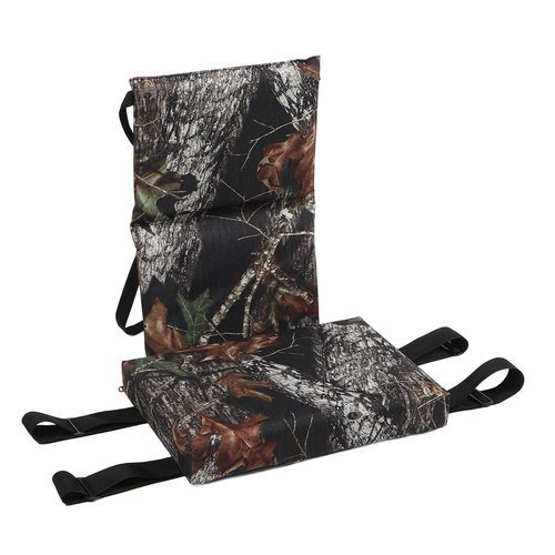 Haofy Seat Cushion, Foldable Treestand Chair Cushion Oxford Cloth Non Slip Bottom Camouflage Pattern Lightweight and Easy to Carry for (Oak)