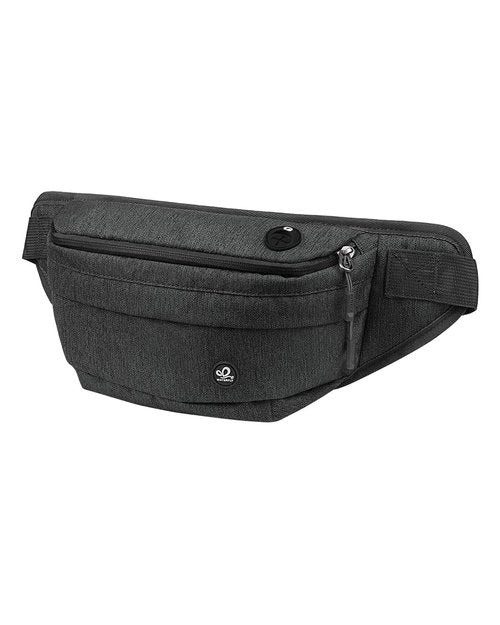 WATERFLY Fanny Pack Waist Bag: Large Crossbody Fannie Bum Belt Bag Hip Phanny Pack for Men Women Outdoor Sport Hiking Traveling Walking