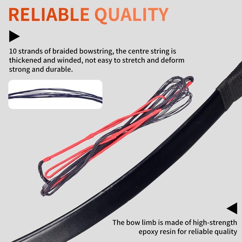 SPG 40lbs One Piece Traditional Bow - 53" Handmade Wooden Bow Fast Precision Shooting Traditional Recurve Bow and Arrow Set for Adult & Archers Right Left Hand Archery Horse Long Bow (40lbs)