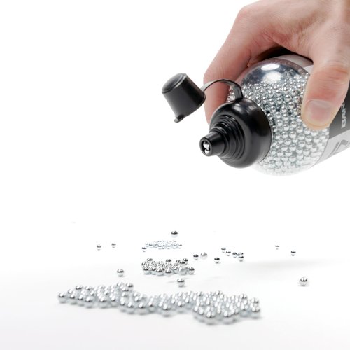 Barra 4.5mm Zinc-Coated BBS – EZ-Pour Bottle for Quick Load BB Air Pistols & BB Guns - 3000 Count (Silver)