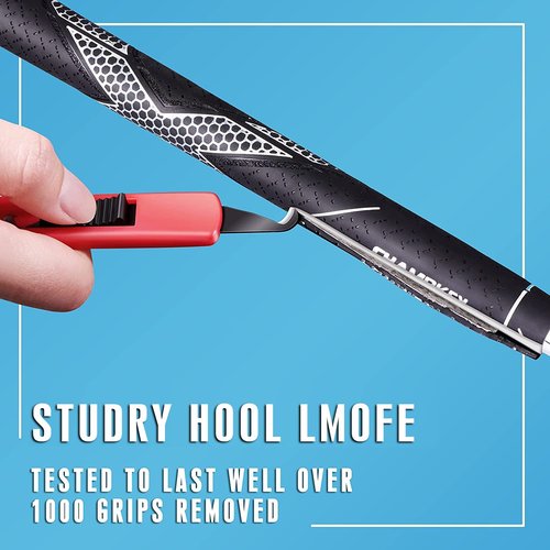 CHAMPKEY Deluxe Grip Repair Kits for Regripping Golf Clubs - Inlcudes Hook Knife, 2" x 10" Professional Tapes, 5 oz Solvent and Rubber Vise Clamp(All Repair Kits)