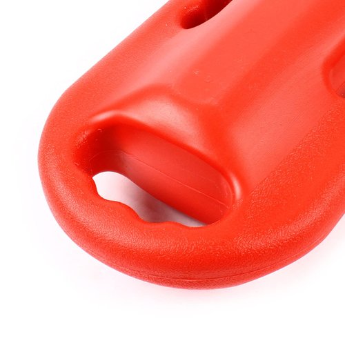 Lifeguard Rescue Tube,3 Handle Rescue Can Swimming Float W/5.25ft Pe Rope,Open Water Rescue Lifesaving Non-Leakage,Weight Capacity 154lbs,One-Piece Molding(Orange)