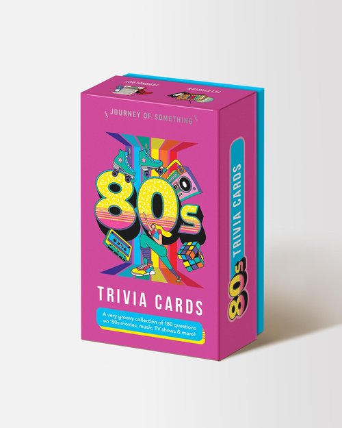 Journey of Something 80s Trivia Card Game ??Fun Adult Party Game