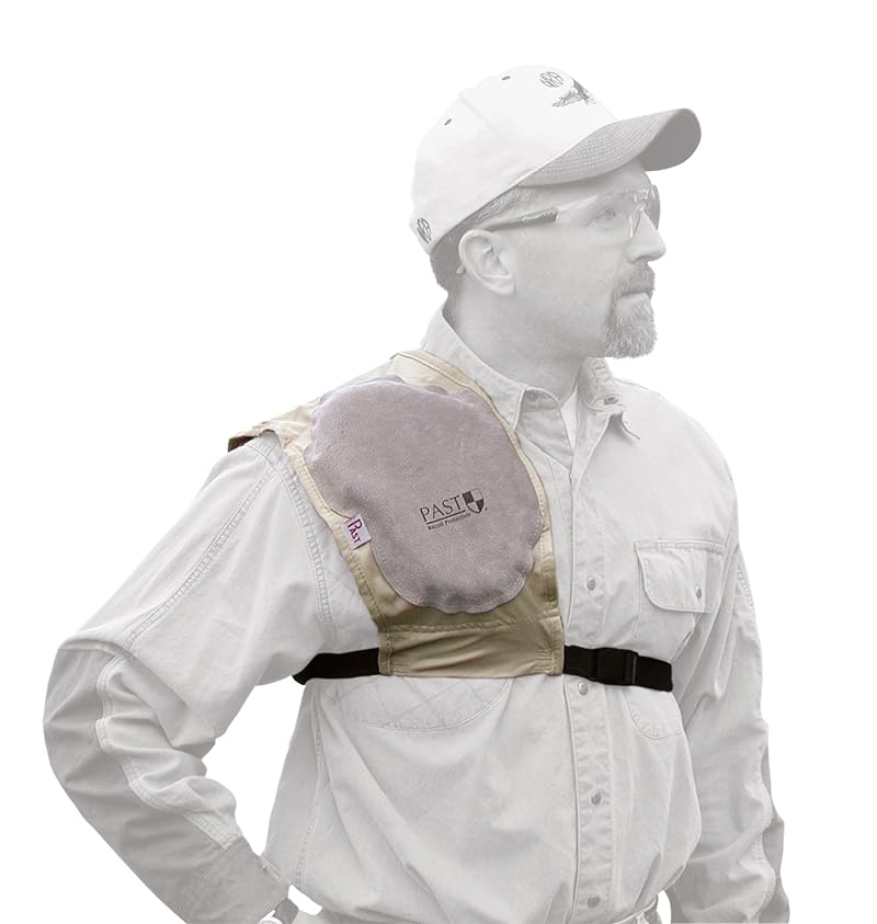 Caldwell Recoil Shield with Adjustable Fit – 12 x 9 x 2 in, Thick Padding, For Range, Shooting & Outdoors (Variation: 12 x 9 x 2+ Super Mag Plus)