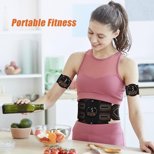 BLASET ABS Stimulator, Ab Toning Belt Trainer, Workout Equipment for Men & Women - BFB-11
