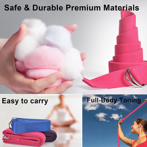 Pilates Essentials Kit, Better ME Pilates Essentials Kit for Women, Better Me Pilates Kit, Booty Bands for Working Out Glutes Yoga Ball 25cm Figure 8 Resistance Band Yoga Bands for Stretching (Pink)