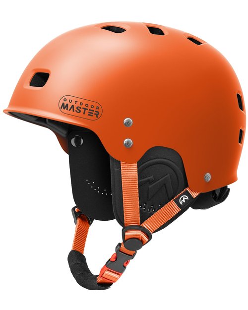 OutdoorMaster Kayak Helmet with Ears for Men Women, Adjustable with 12 Vents, Perfect for Kayaking, Boating, Surfing