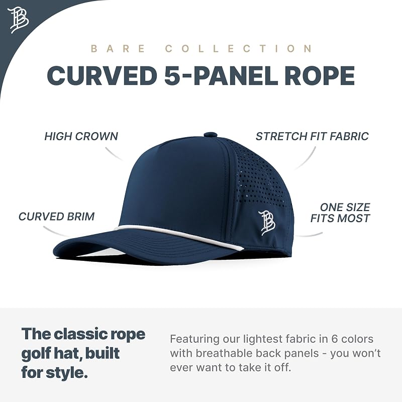 Branded Bills Auburn Script Curved Rope Hat - Orion + One Size
