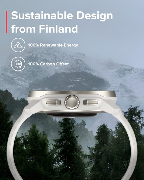 SUUNTO Race S GPS Sports Watch, 1.32" AMOLED Touchscreen w/Crown, 13 Days Battery Life, Training & Sleep Health Tracking, Dual-GNSS, 32GB Global Offline Maps, Lightweight for Running, Powder Gray
