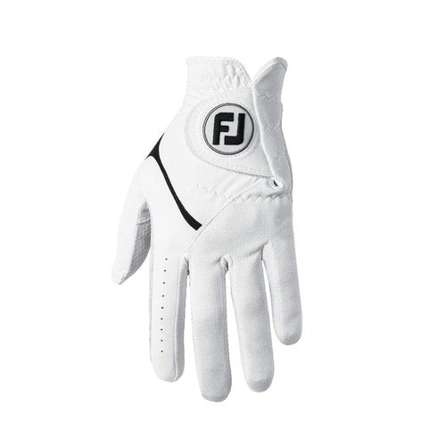 FootJoy Men's Tropicool Gloves, White, Large, Worn on Left Hand